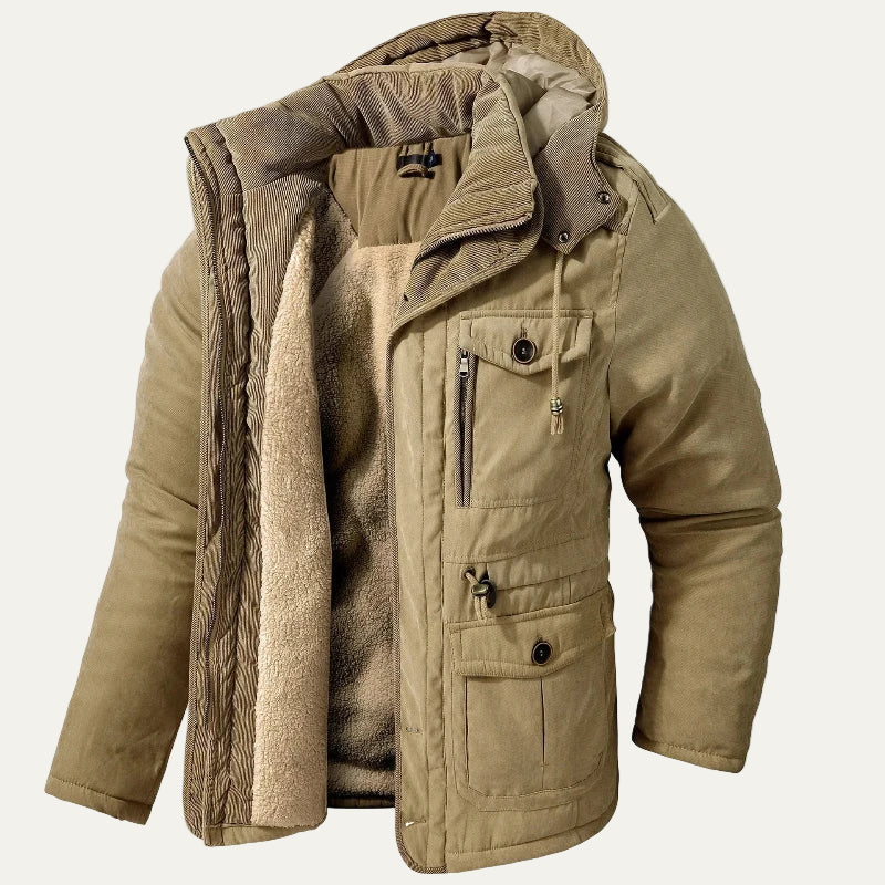 Men’s Structured Dual Layer Peacoat