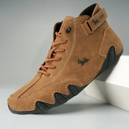 Waterproof Comfortable Mens Leather Boots