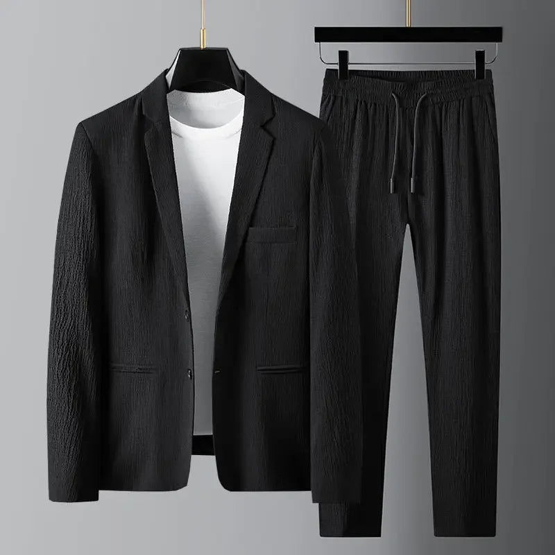 Men's Ulrich Smart Casual Drawstring Suit