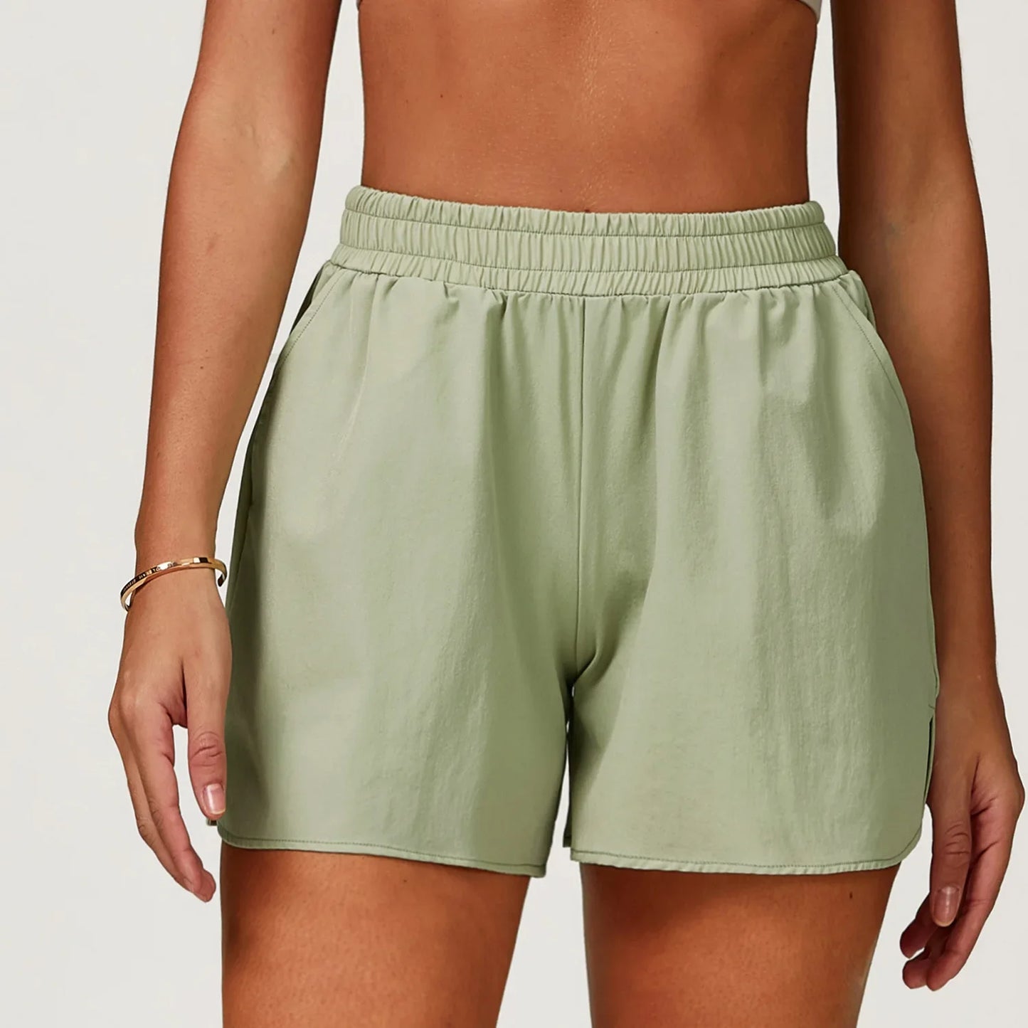 Slimming Waist Yoga Running Shorts