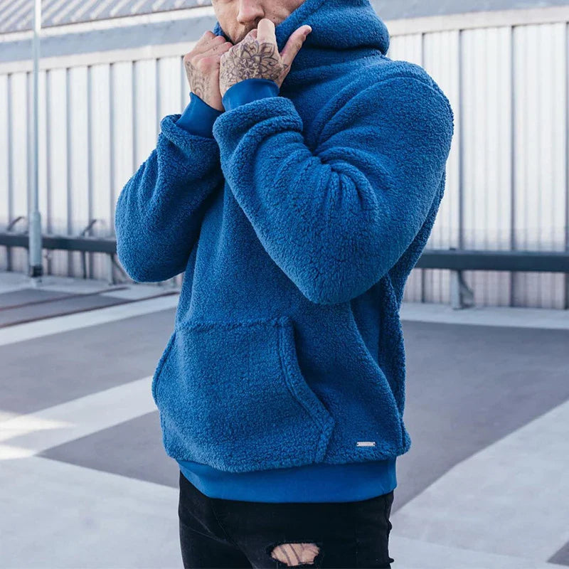 Warm Classic Zip Up Mens Fleece Jacket