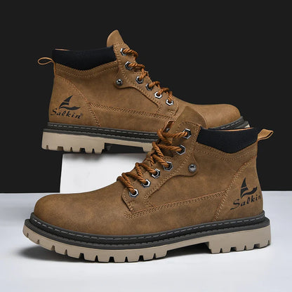 Regon Genuine Leather Boots