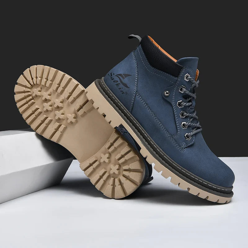 Regon Genuine Leather Boots