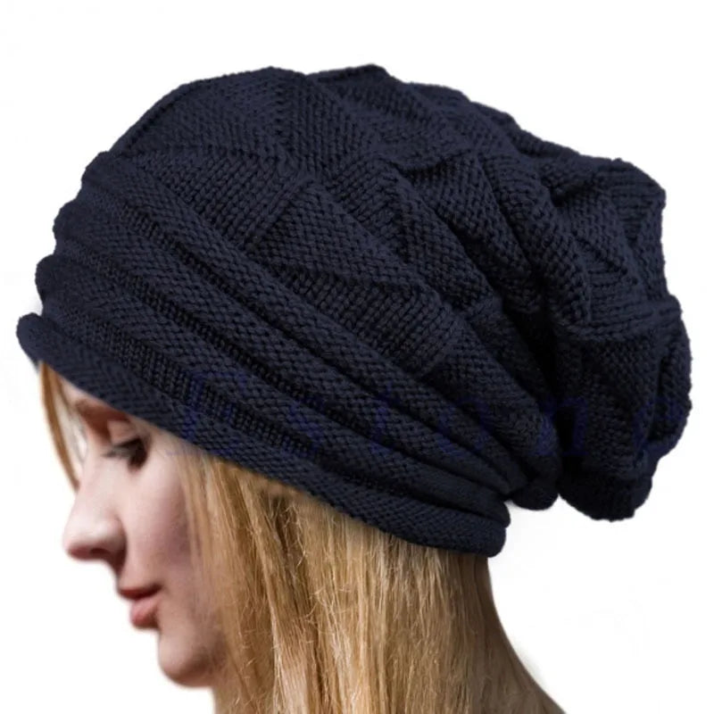 Cozy Slouchy Knit Winter Beanie