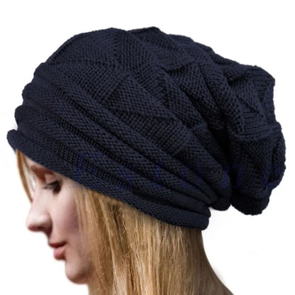 Cozy Slouchy Knit Winter Beanie