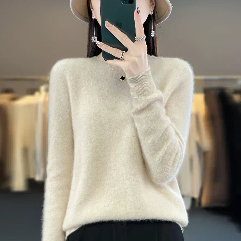 Premium Merino Wool Women's Sweater Soft and Cozy