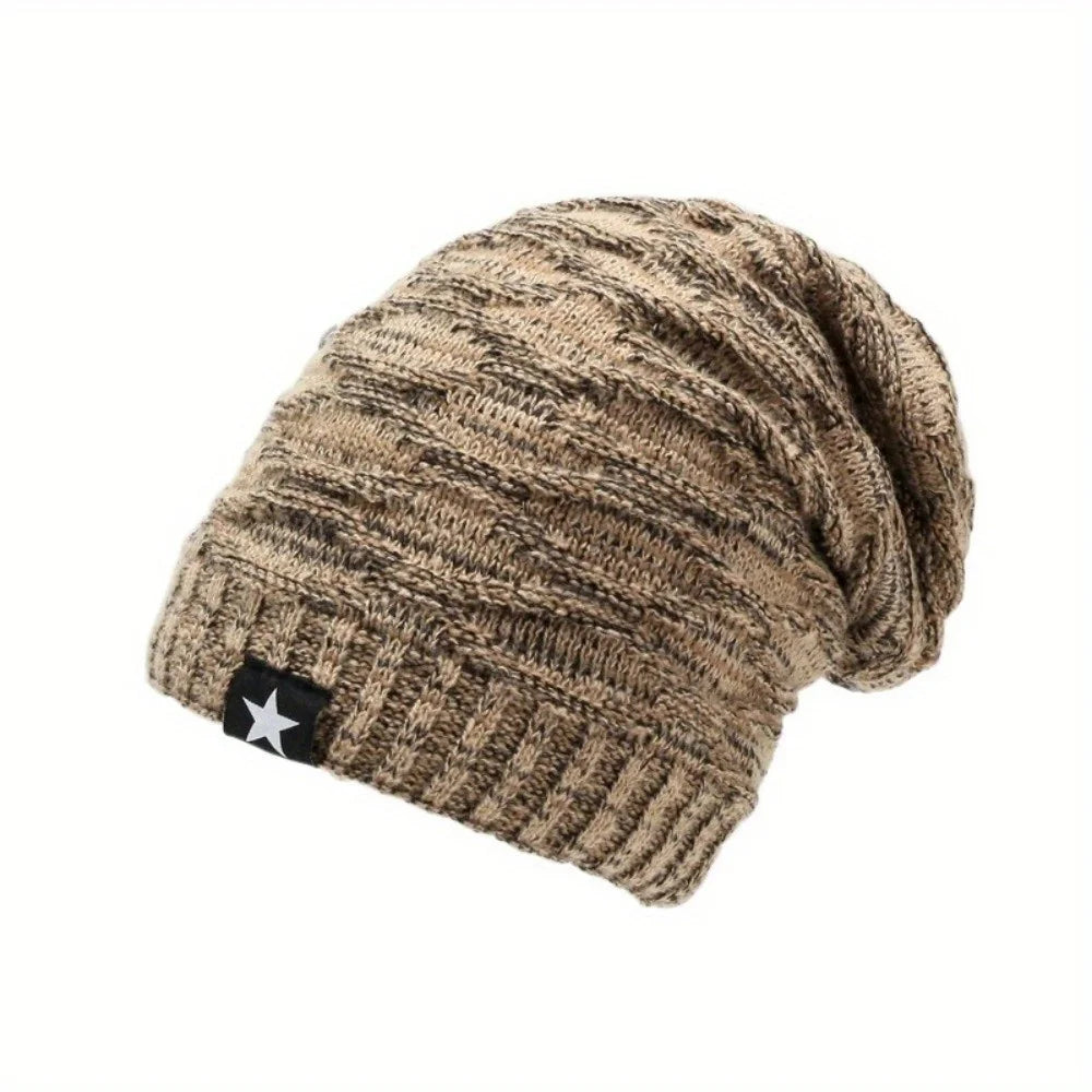 Warm Fuzzy Slouch Beanie for Men Women