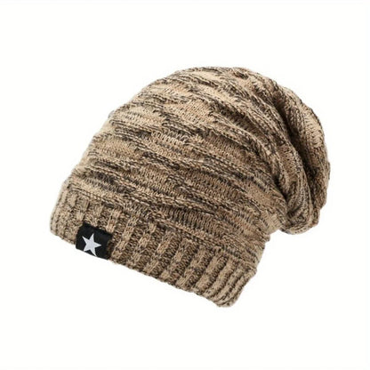 Warm Fuzzy Slouch Beanie for Men Women