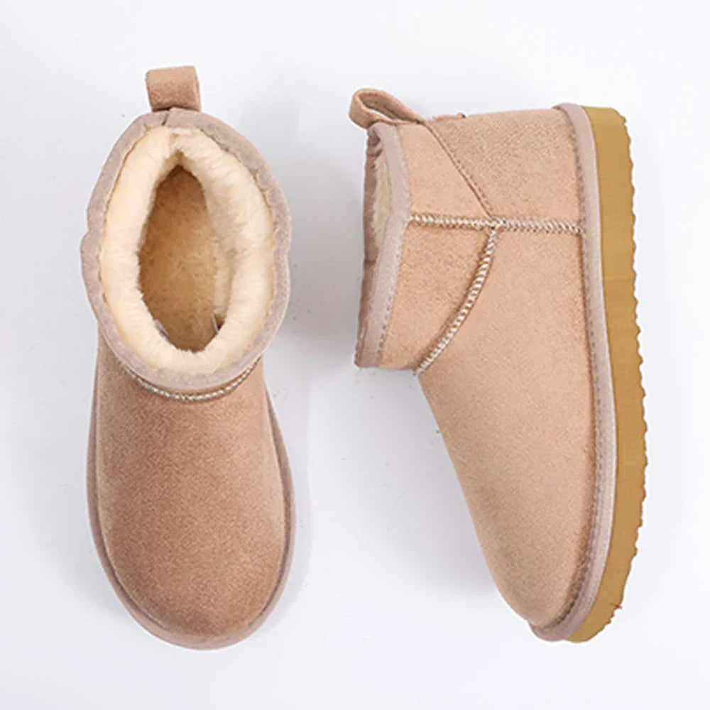 Warm Women's Waterproof Snow Boots - BritishElegance