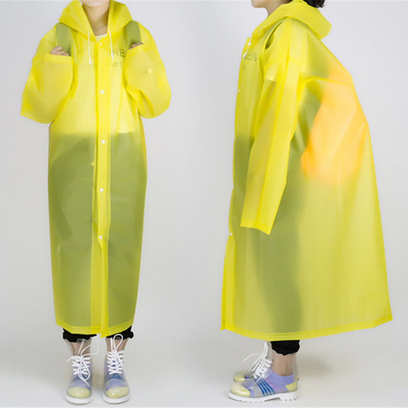 Waterproof Unisex Rain Jacket For Outdoor Use