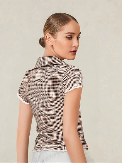 Classic Check Flannel Button Down Shirt - BritishElegance