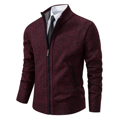 Warm Mens Zip Up Fleece Jacket