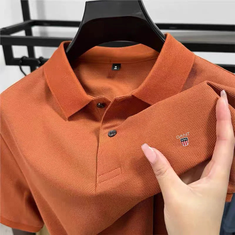 Classic Comfortable Men's Polo Shirt - Soft & Moisture Wicking