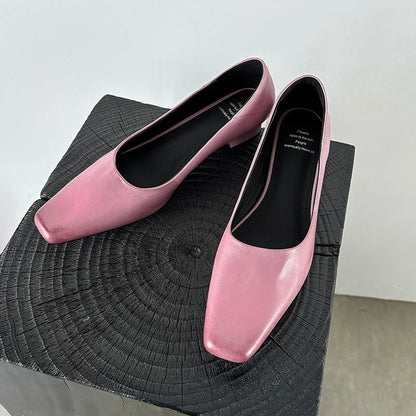 Nicole Genuine Leather Pumps