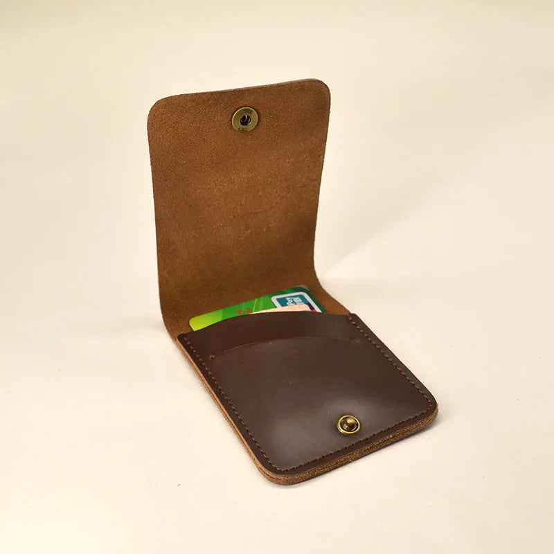 Custom Genuine Leather Card Wallet