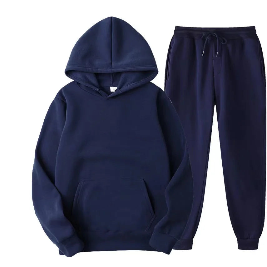 Cozy Women's Hooded Jogger Sweat Suit
