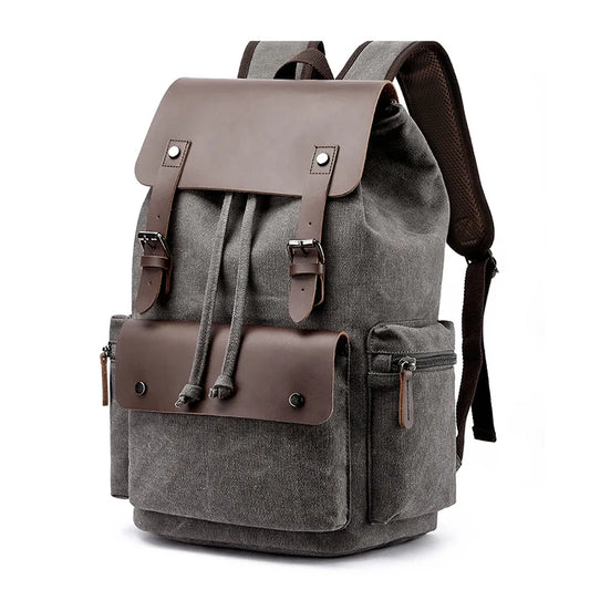 Vintage Leather Travel Backpack - BritishElegance