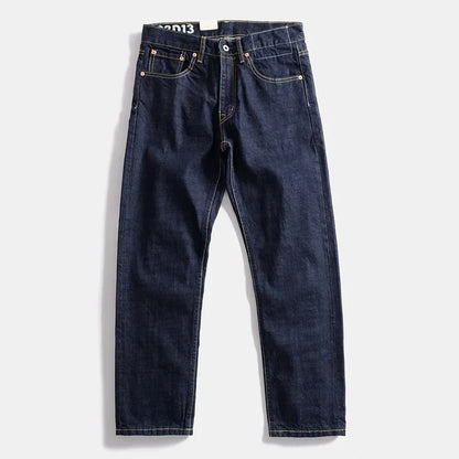 Classic Dark Red Straight Fit Jeans
