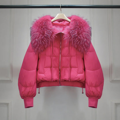 Warm Lightweight Women's Down Fill Jacket