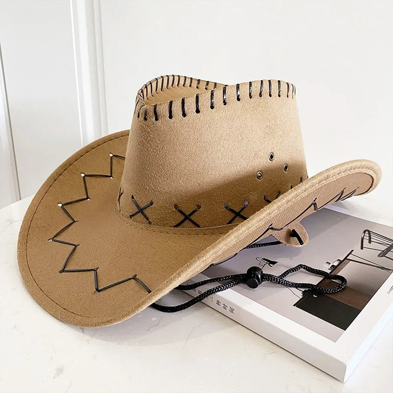 Classic Rhinestone Wedding Cowgirl Hat