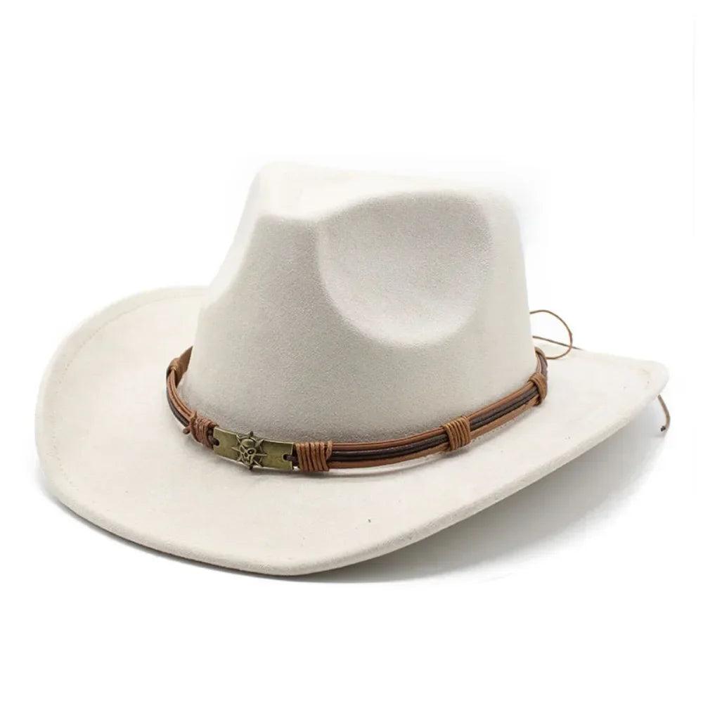 Classic Country Felt Cowboy Hat