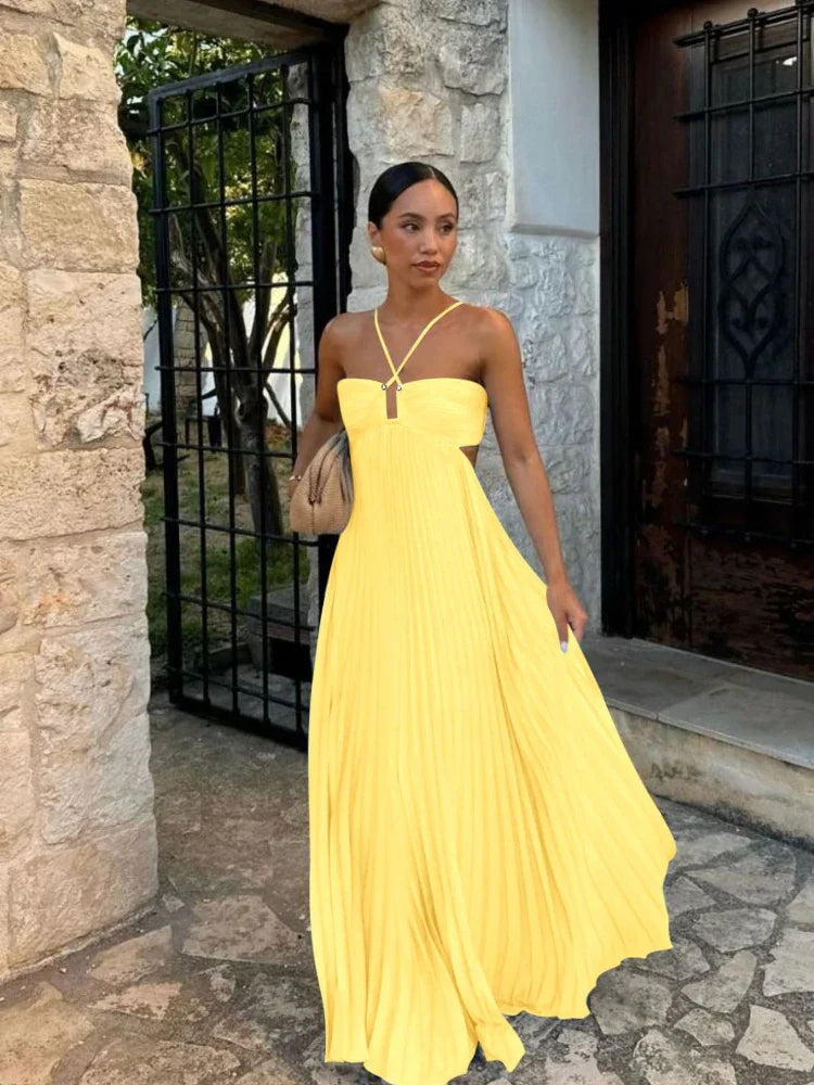 Beautiful Flowy Long Evening Dress for Women