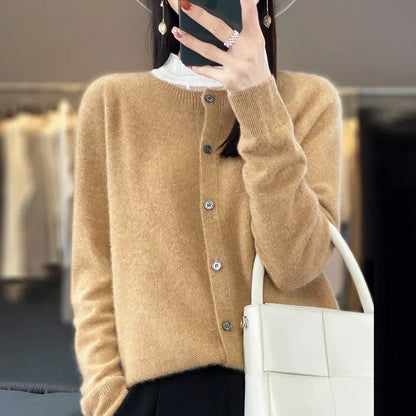 Soft Merino Wool Cardigan for All Seasons