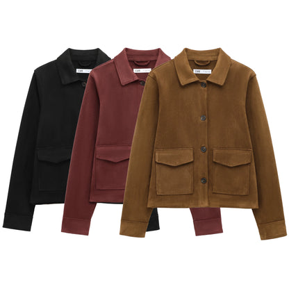 Women's Warm Parka Jacket - Classic Short Padded Coat - BritishElegance