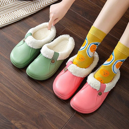 Cozy Foam Clogs - Waterproof Insulated Warm Slippers - BritishElegance