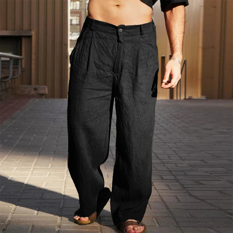Comfortable Loose Fit Men's Trousers