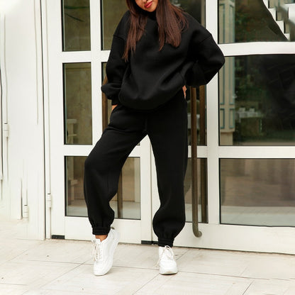 Comfy Women's Casual Hoodie Sweatpants Set - BritishElegance