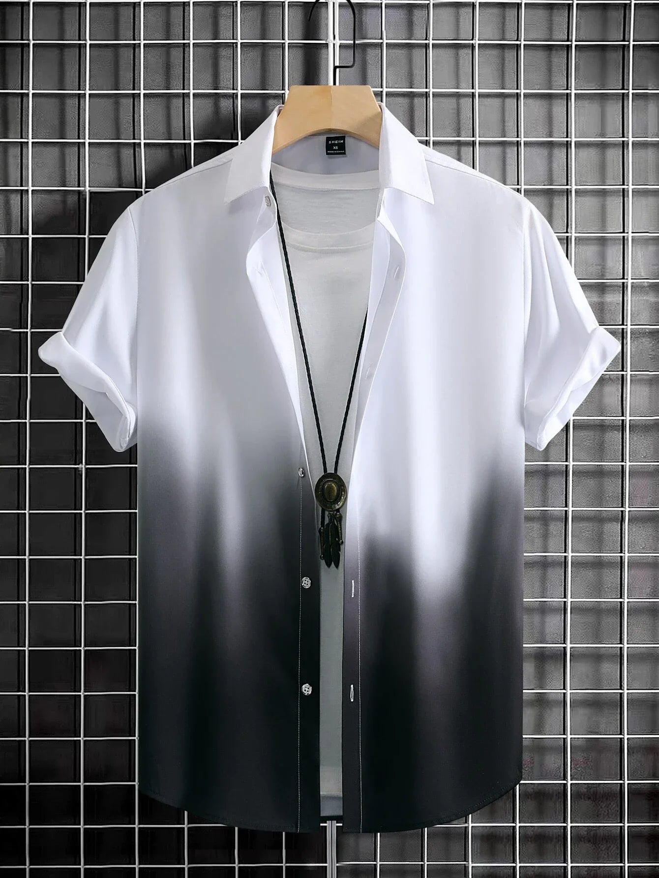 Colorful Graphic Short Sleeve Men's Tee
