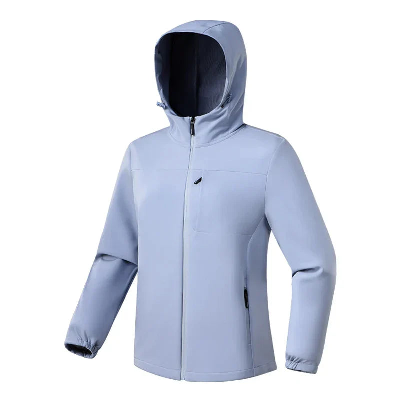 Chloe | Women's Long Sleeve Softshell Jacket with Hood