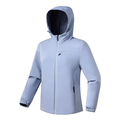 Chloe | Women's Long Sleeve Softshell Jacket with Hood