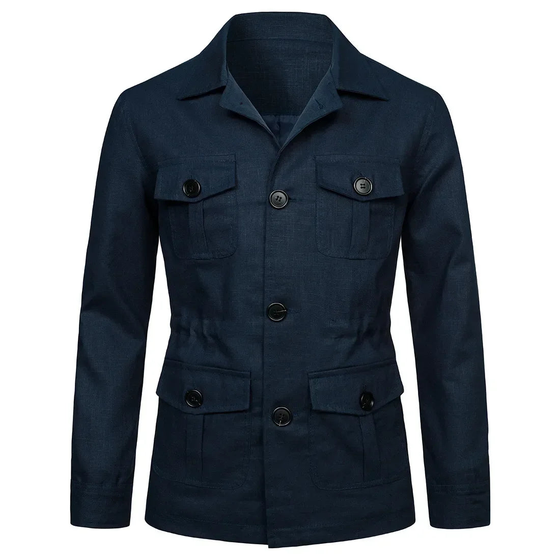 Classic Cotton Safari Jacket for Men