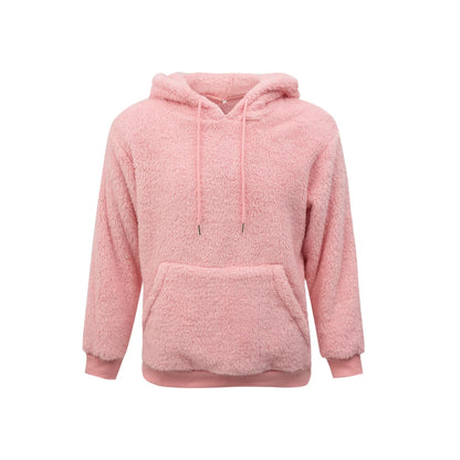 Soft Plush Men's Hooded Sweatshirt