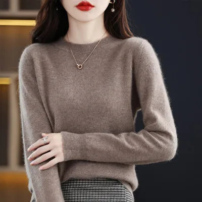 Soft Women's Pure Wool Winter Sweater