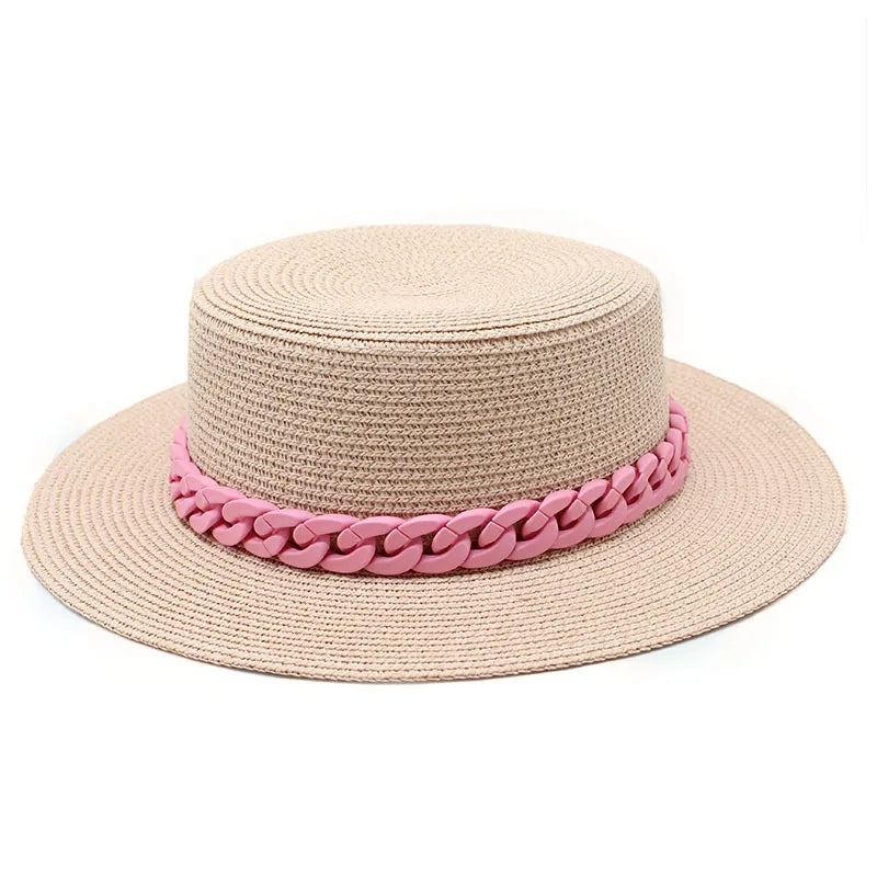 Classic Wide Brim Sun Straw Hat