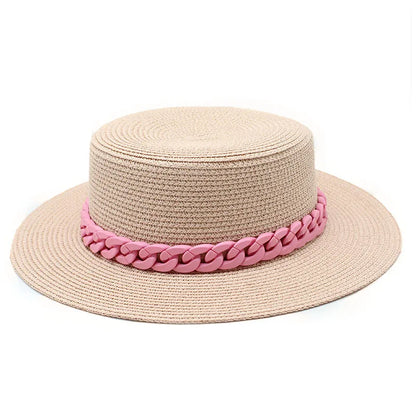 Classic Wide Brim Sun Straw Hat