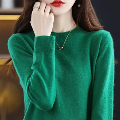 Soft Women's Pure Wool Winter Sweater