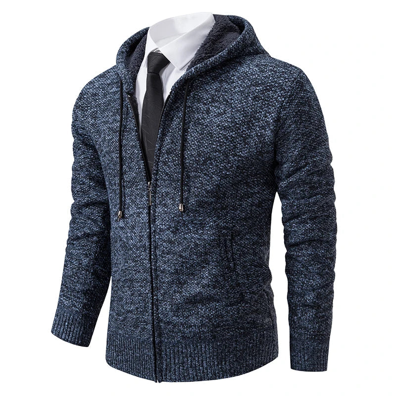 Warm Mens Zip Up Fleece Jacket