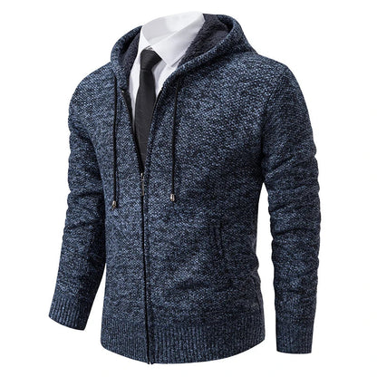 Warm Mens Zip Up Fleece Jacket