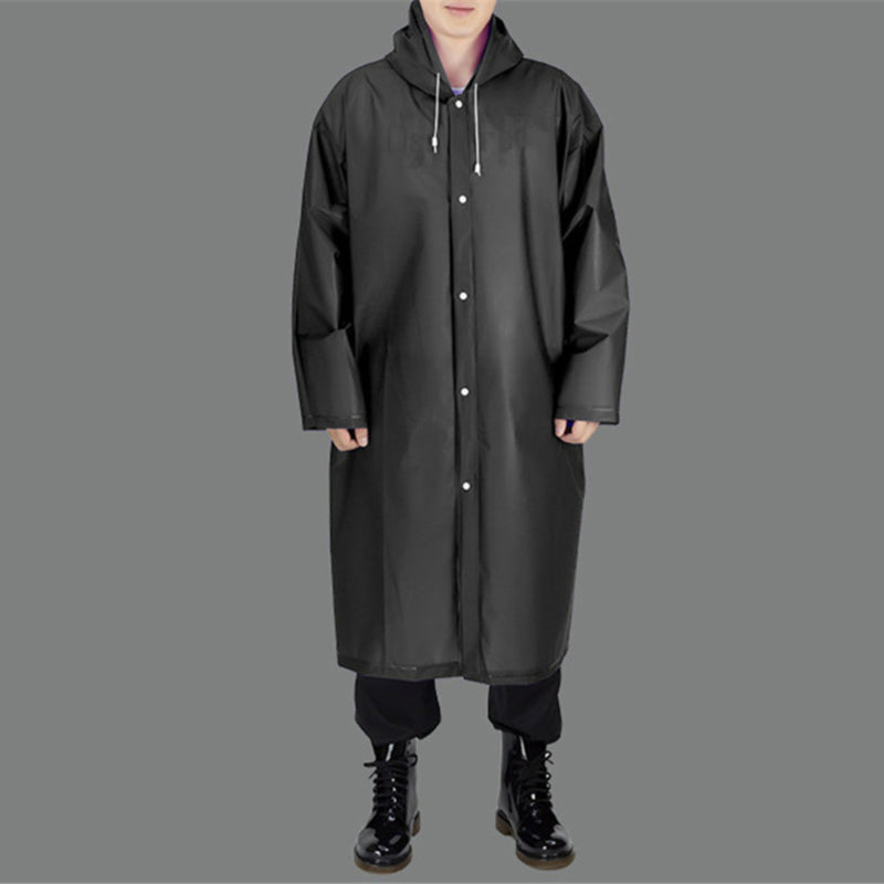 Waterproof Unisex Rain Jacket For Outdoor Use