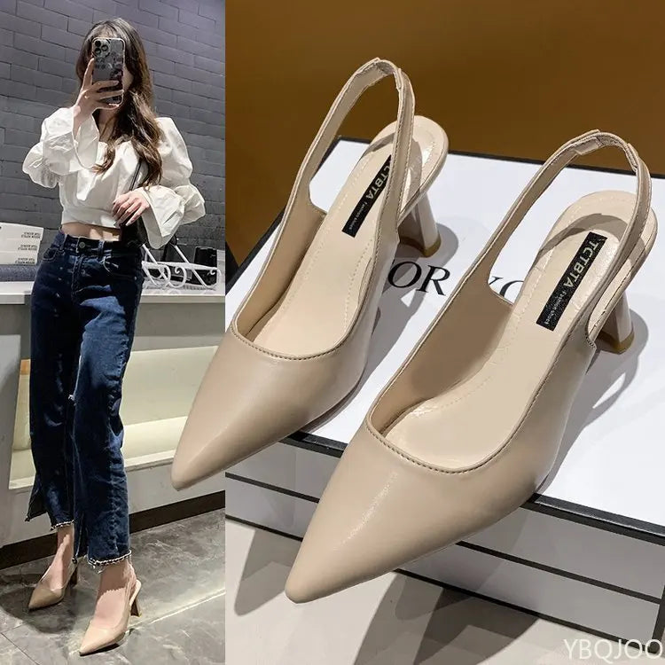 Stylish High Heel Toe Sandals for Women - BritishElegance