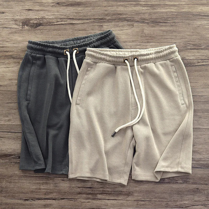 Harlan | Shorts – Breathable Knit Casual Gym Shorts with Pockets