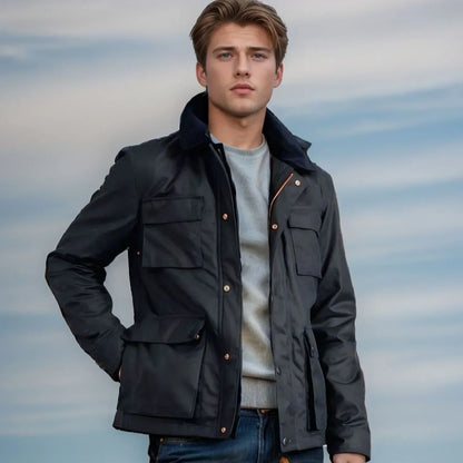 Ethan – Mens Bomber Jacket - Stylish Comfort | Multi-Pocket Jacket