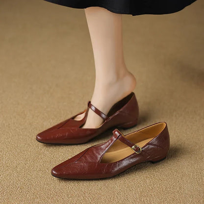 Biana Genuine Leather Heels