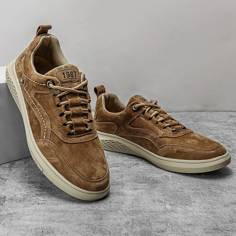 Luxury Leather Hiking Boots