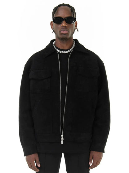 Alex – Suede Jacket Man - Stylish/Comfortable | Outerwear