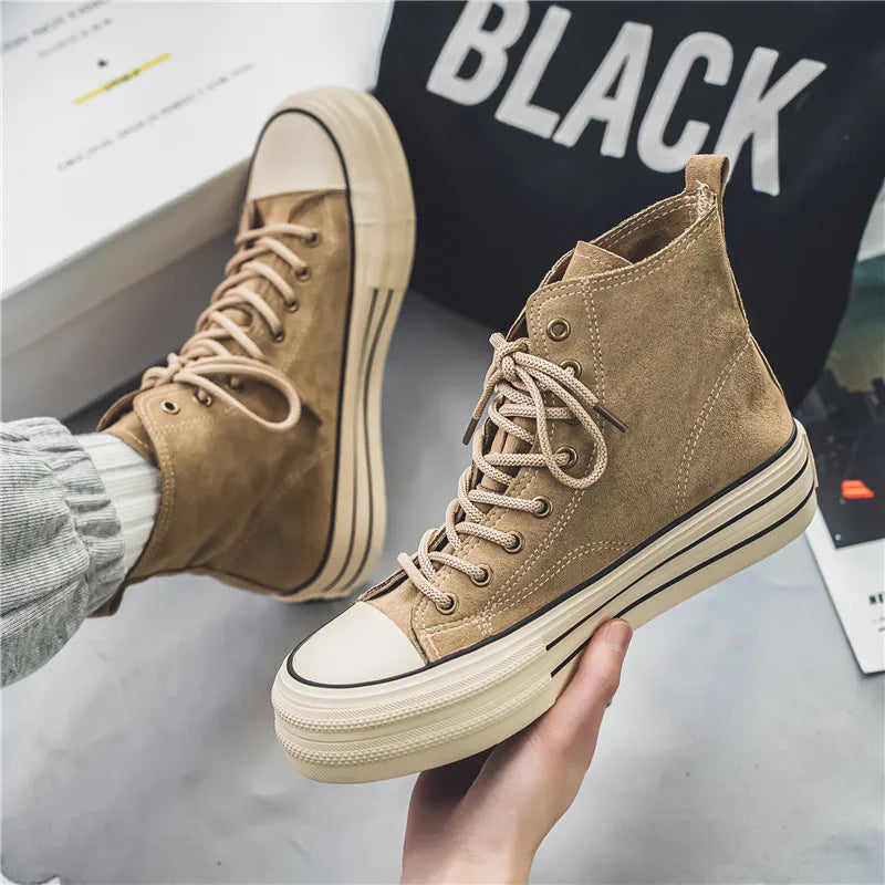 Sam – Unisex Black Ankle Boots | Comfortable Faux Suede
